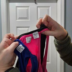 3-Pack Athletic Tank Tops – Racerback Style, Stretch Fit, Size M